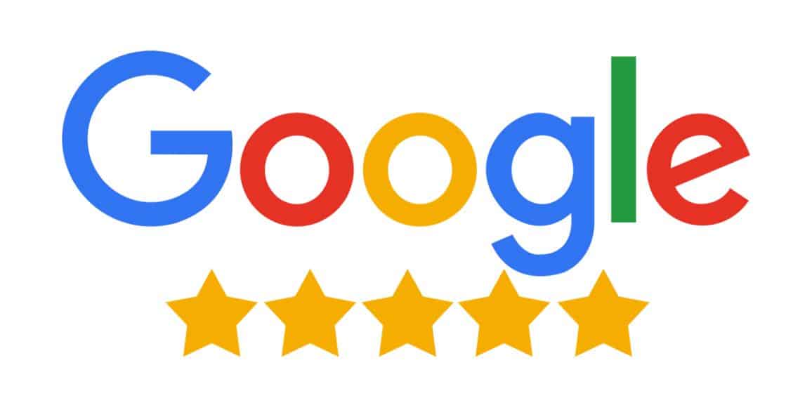 Google reviews logo with stars