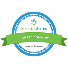 Selected Firms badge awarded to a top PPC company.